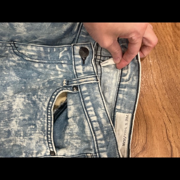 Rag & Bone light acid washed skinny jeans Size 29 - Picture 5 of 7